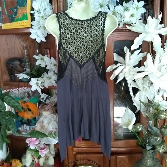 FREE PEOPLE TRAPEZE DESIGNER DRESS/TUNIC - Picture 2 of 3